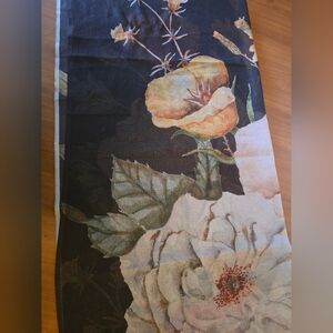 Society6 Floral Curtain Panels X 2 NWOT 50 X 96